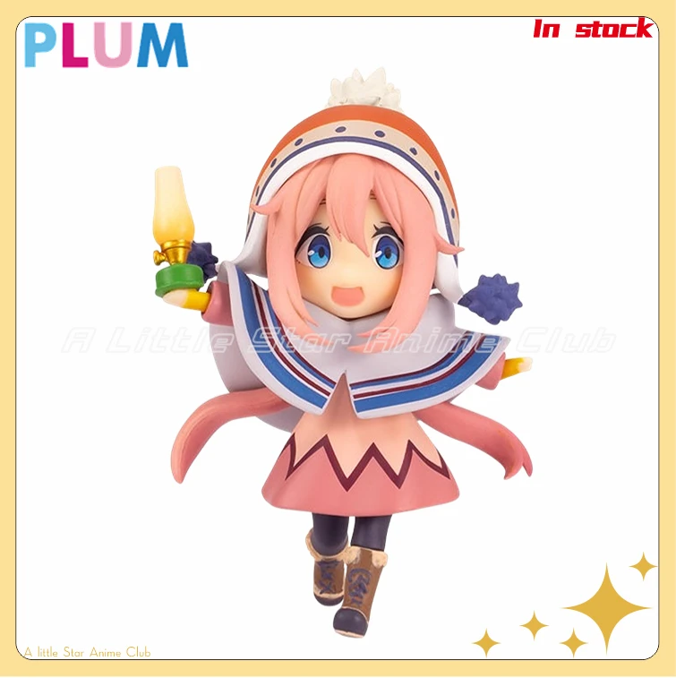 Фото В наличии оригинальная мини-фигурка PLUM серии Юрукампа сезон 2, Kagamihara Nadeshiko, анимационная фигурка, модель, коллекция украшений, игрушка №1