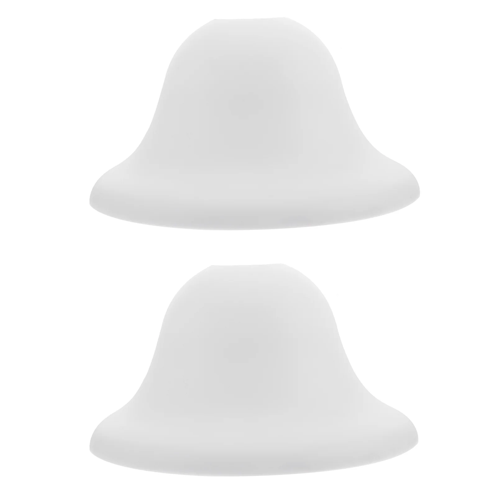 

2Pcs Creative Hat Shape Plastic Lamp Cover Simple Home Decor Light Cover