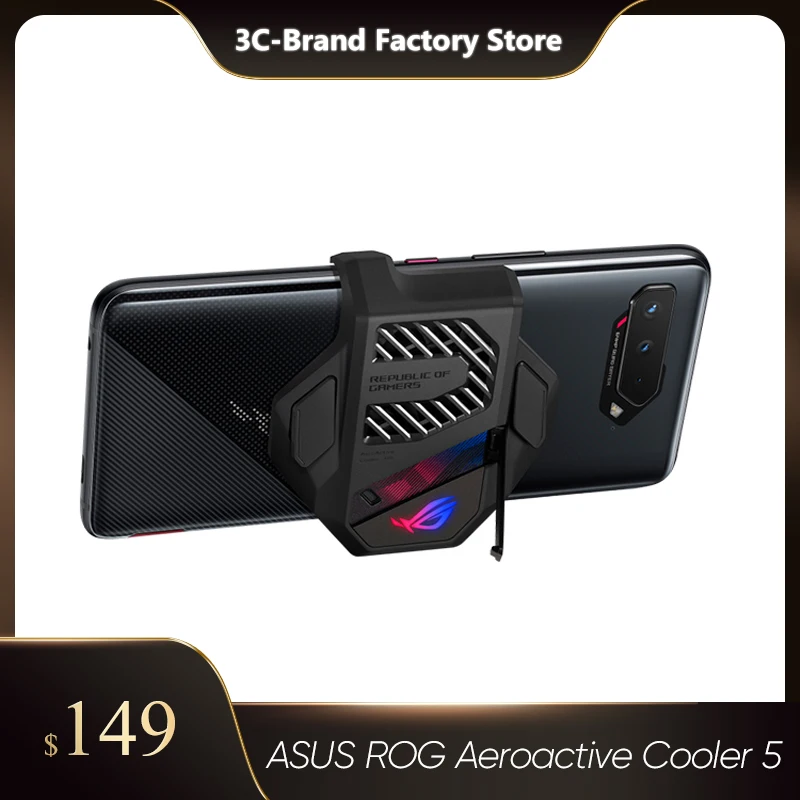 Оригинальный держатель вентилятора охлаждения ASUS ROG Phone 5 Aero Active Cooler игровой