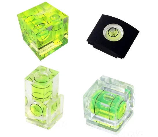 Универсальный трехосевой Уровень Горячий башмак с фиксированным пузырьковым