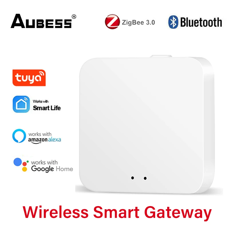 

Wifi ZigBee Bluetooth Gateway Hub For Tuya Multi-mode Bridge Smart Life APP Wireless Remote Control Support Alexa Google Home
