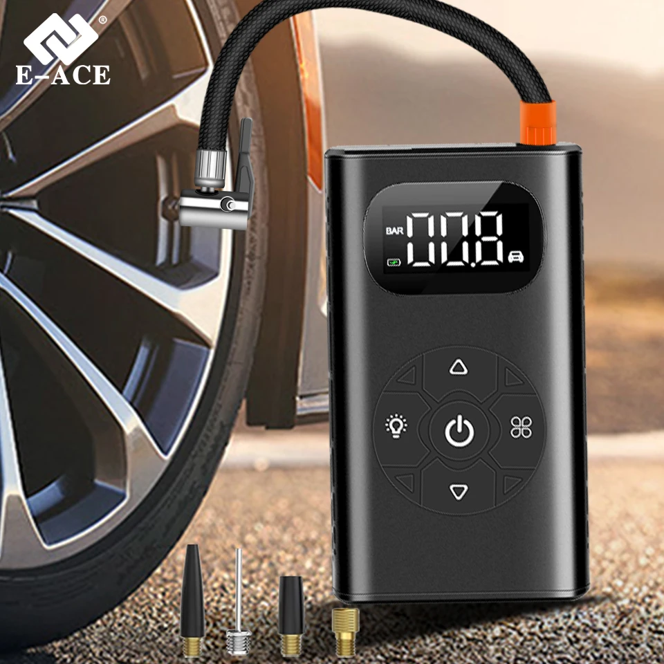 150psl Digital Auto Air Pump Wireless For Ball Motorcycles Bicycle Boat Tyre Inflator