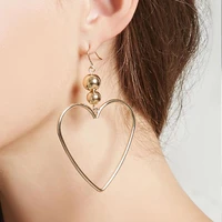 new dangle earrings jewelry earrings fashion beaded heart pendant earrings jewelry