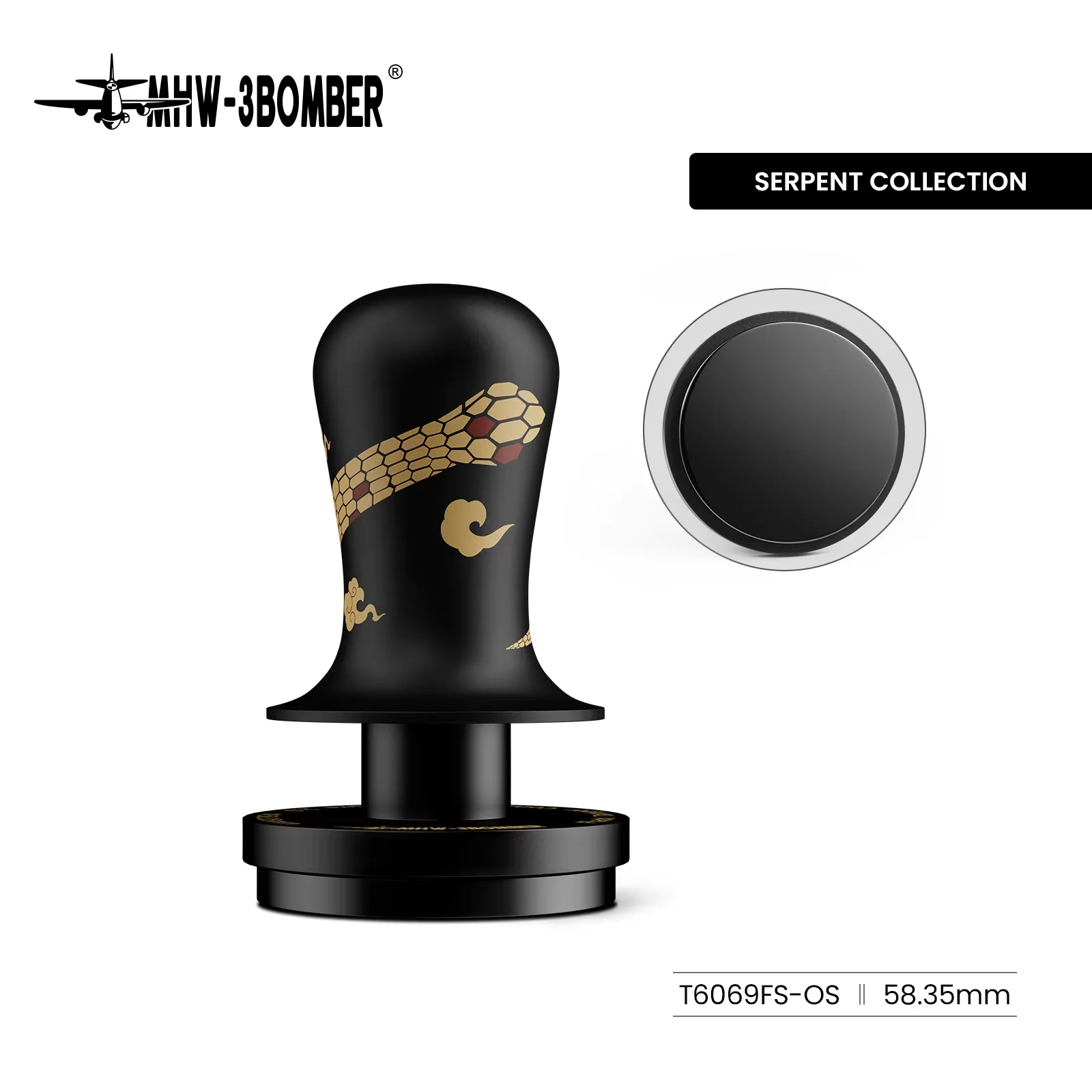 

MHW-3BOMBER Flash Tamper 2.0 Series 30lbs для эспрессо