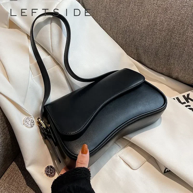 

Vintage Crossbody Women Leather Flap Underarm Shoulder Bag Handbags Armpit Bags Small Designer Purses Female And 2022 For