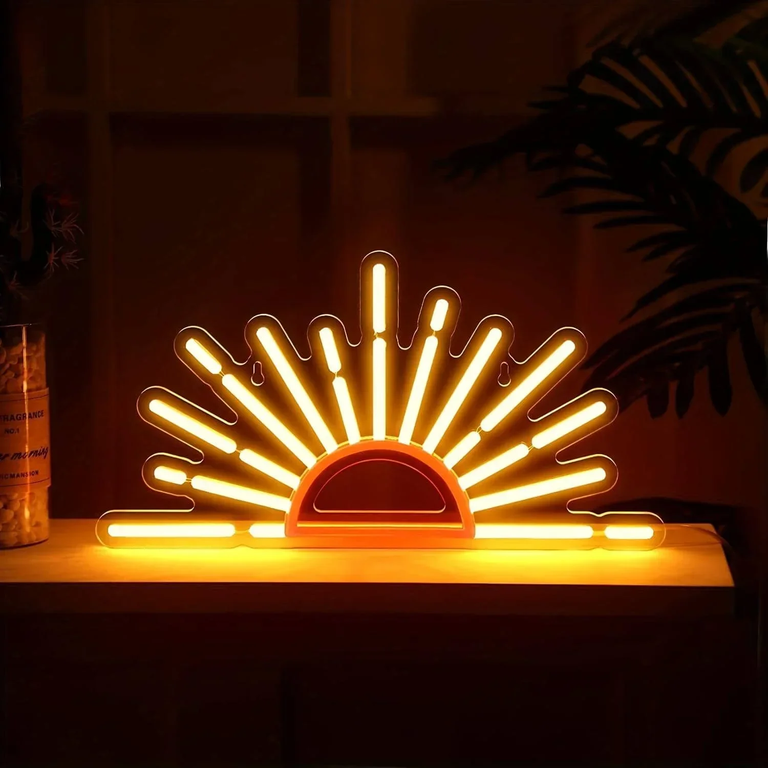 

Неоновый светильник для стены Orange Sunrise Sunset USB