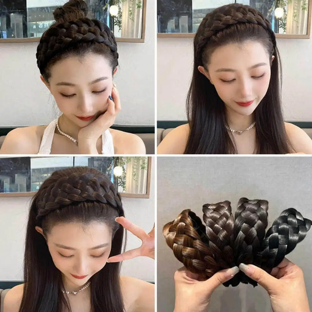 

Женский акриловый аксессуар для волос, стильная устойчивая повязка на голову, ободок для волос