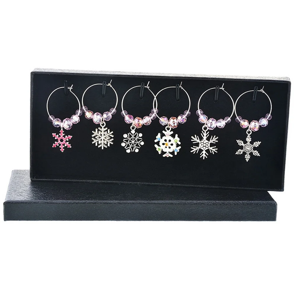 

Christmas Glass Ring Markers Drink Identifiers Identification Plastic Glasses