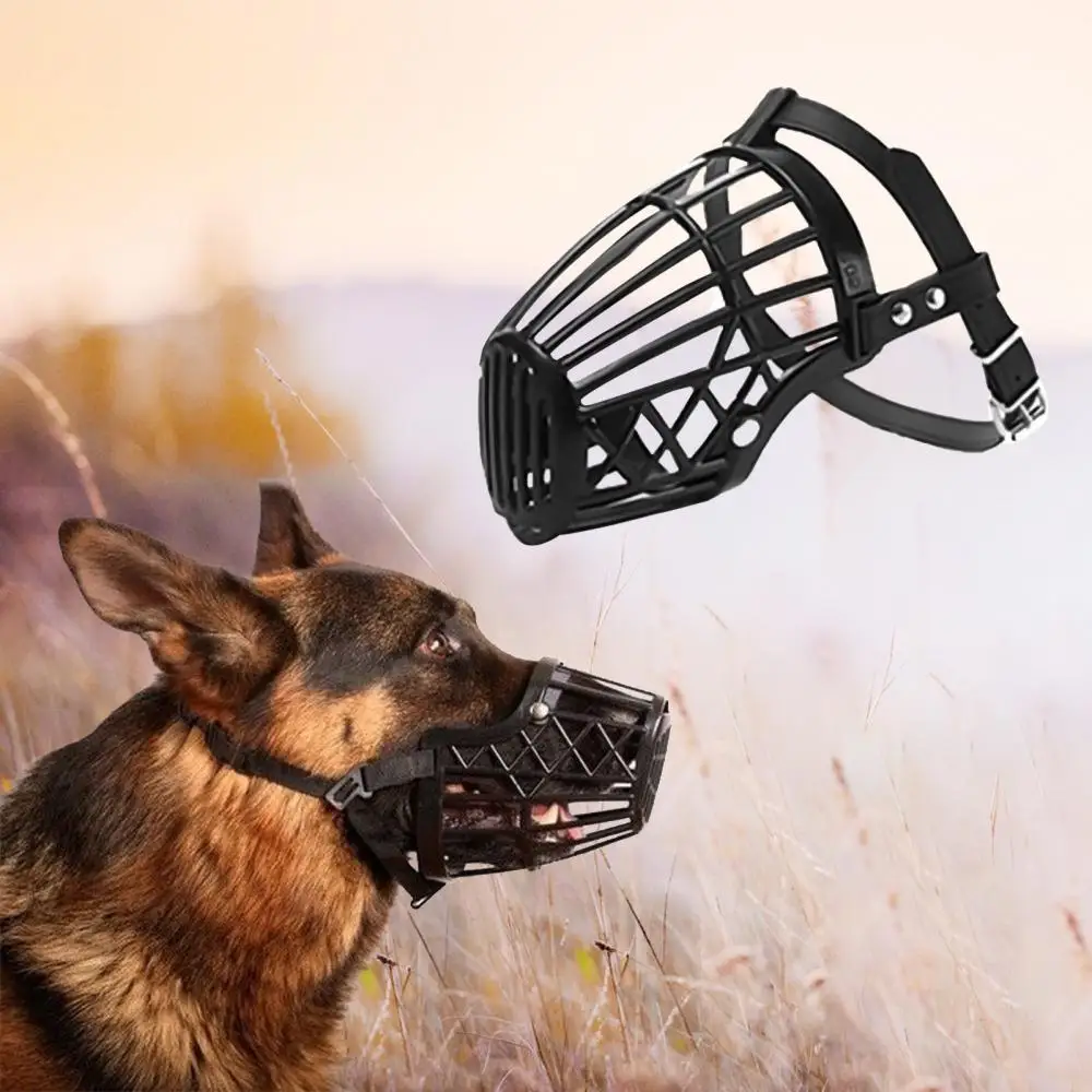 

Plastic Pet Supplies Adjustable Muzzle Dog Basket Puppy Mouth Cover Anti-barking Pet Supplies
