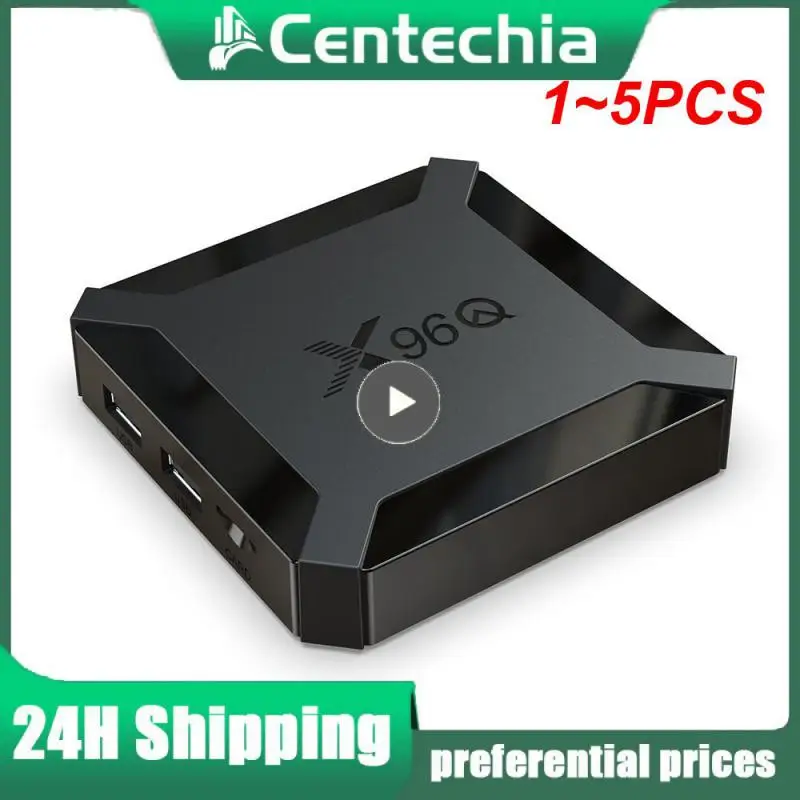 

1~5PCS Fast Shipping X96Q Android 10.0 Smart TV BOX 2GB 16GB Allwinner H313 Quad Core 2.4G WIFI 4K VS X96 Mini Set Top Box 1GB