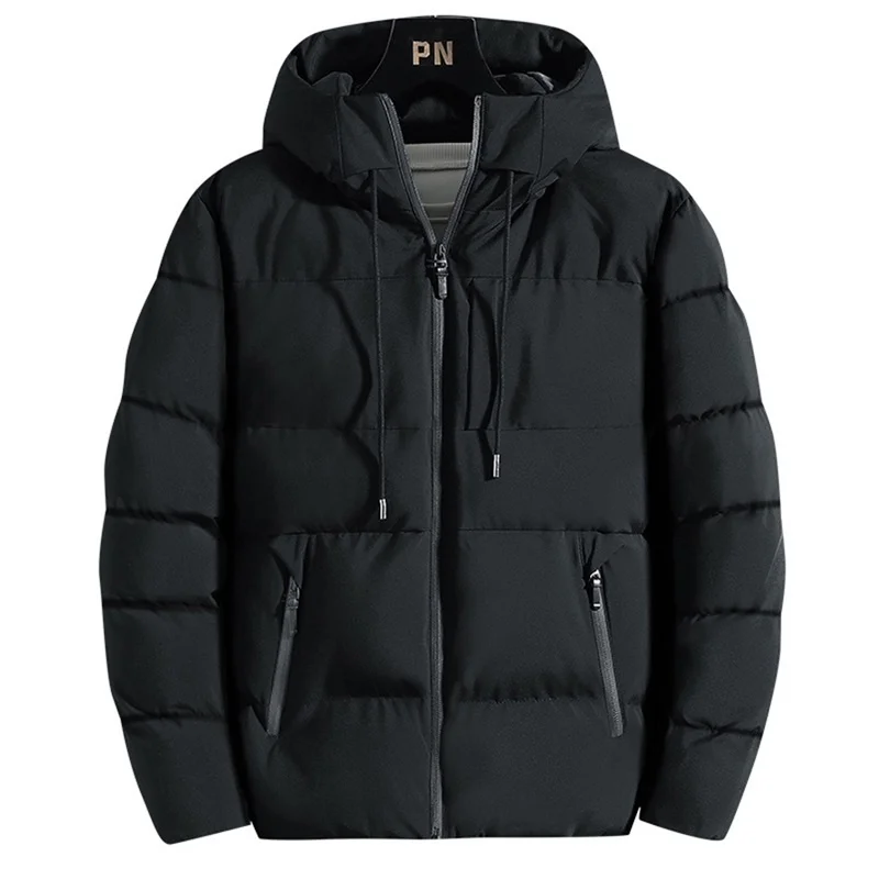 

Cotton Padded Jacket Men's Autumn Winter Jackets 2022 New Casual Clothing Plus Size Hooded Thick Warm Parkas Coat Men Outwear