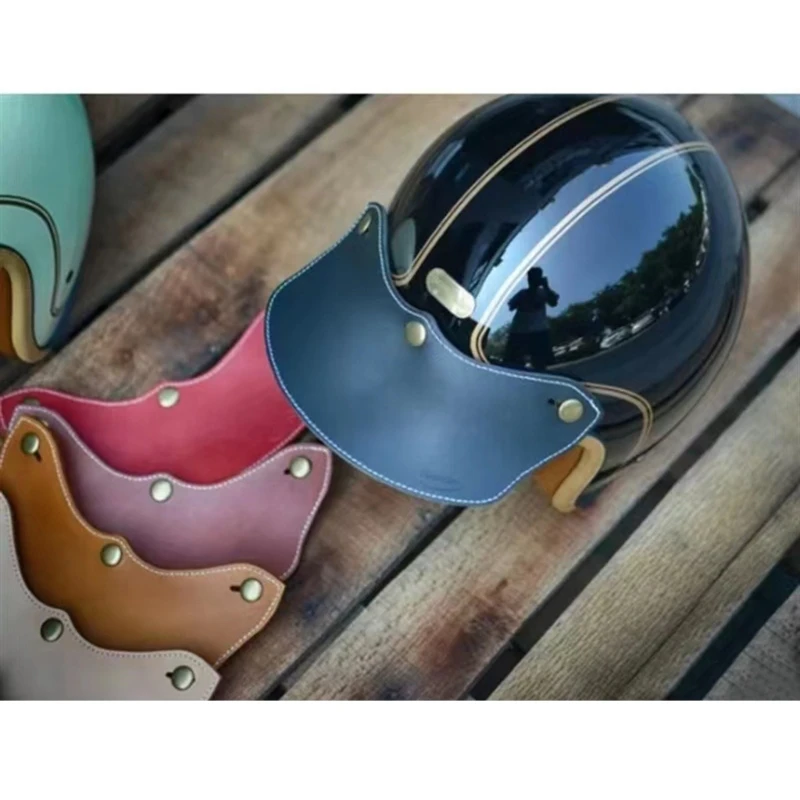 Легкие шлемы в стиле ретро с 3 штырьками козырьки съемные от дождя Козырьки