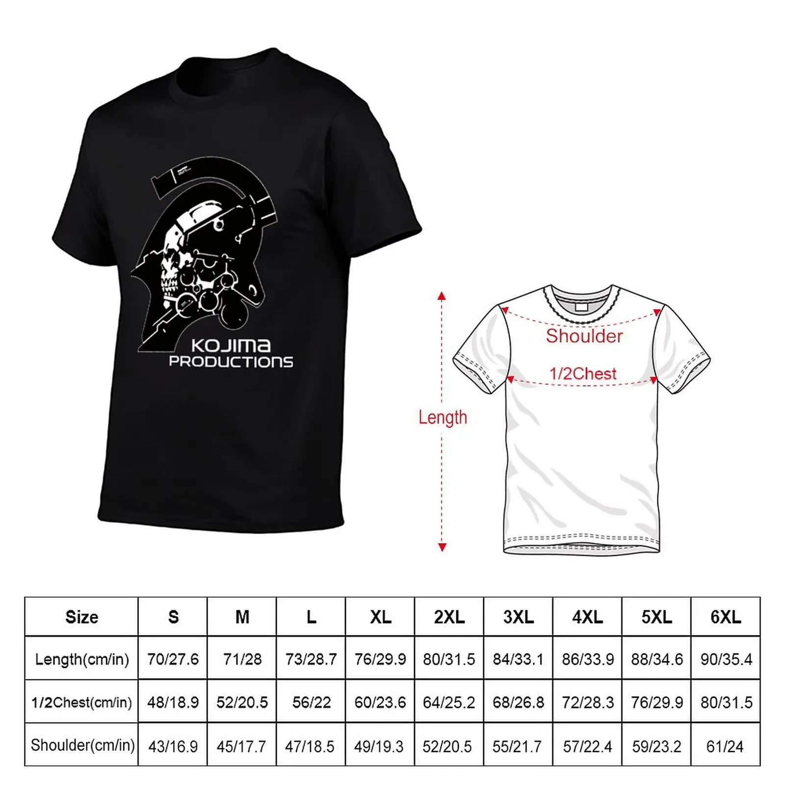 KOJIMA PRODUCTIONS Новая футболка с логотипом Kojipro Hideo Kojima Essential винтажная таможенным