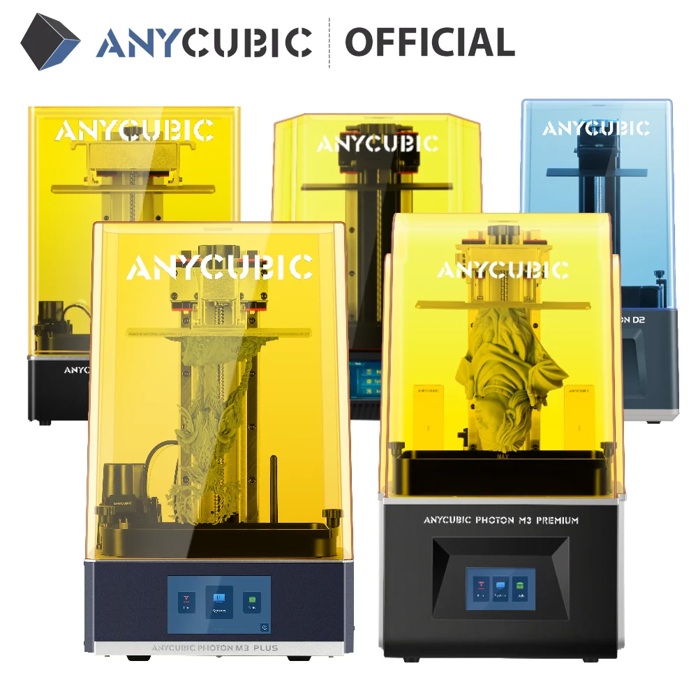Russia ANYCUBIC UV Resin LCD 3D Printer Photon Mono X, Mono X2, D2, Photon Mono 4K, Photon Mono X 6K, Photon M3, M3 Plus, M3 Max