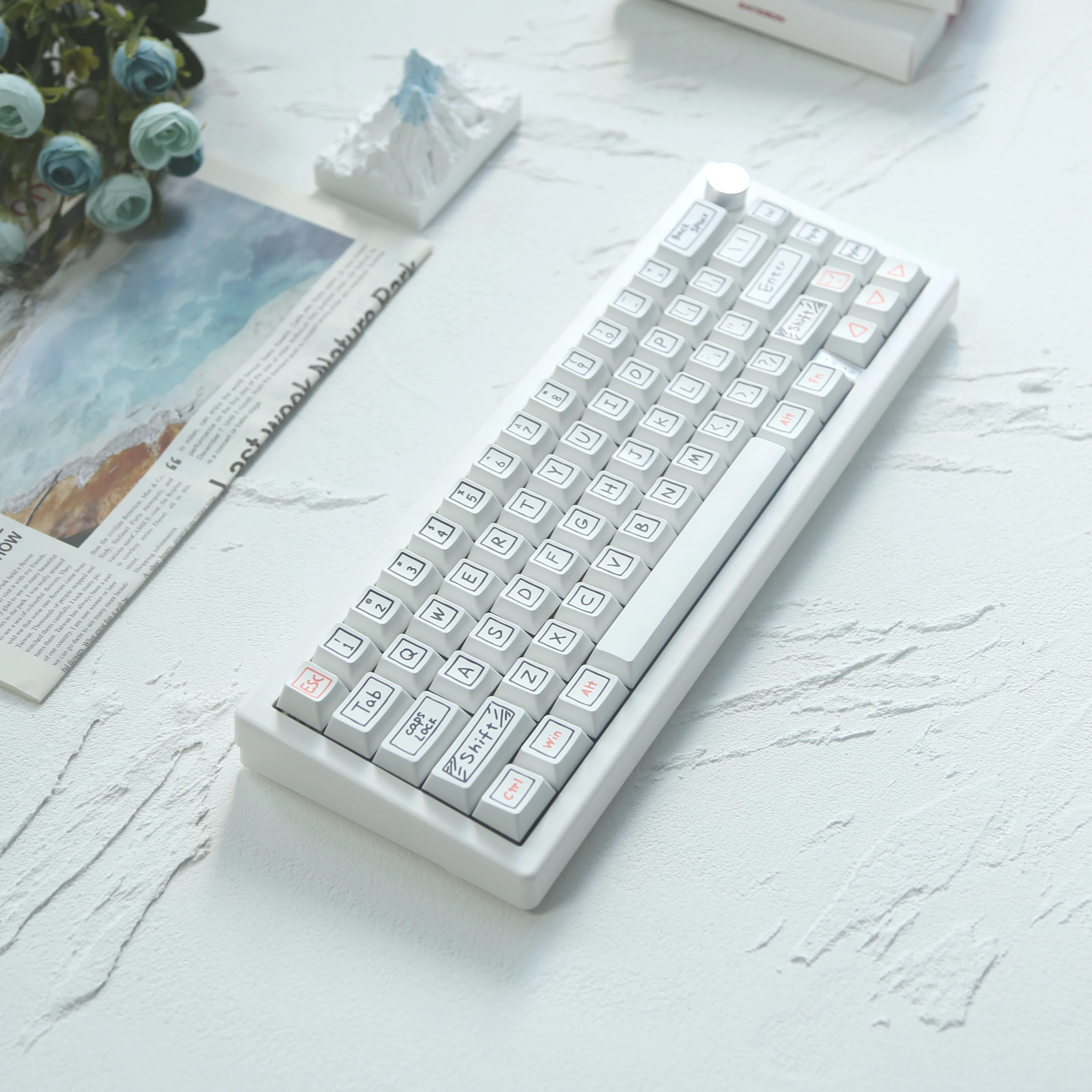 Колпачки для клавиш с граффити Cherry Profile 126 колпачки механической клавиатуры набор