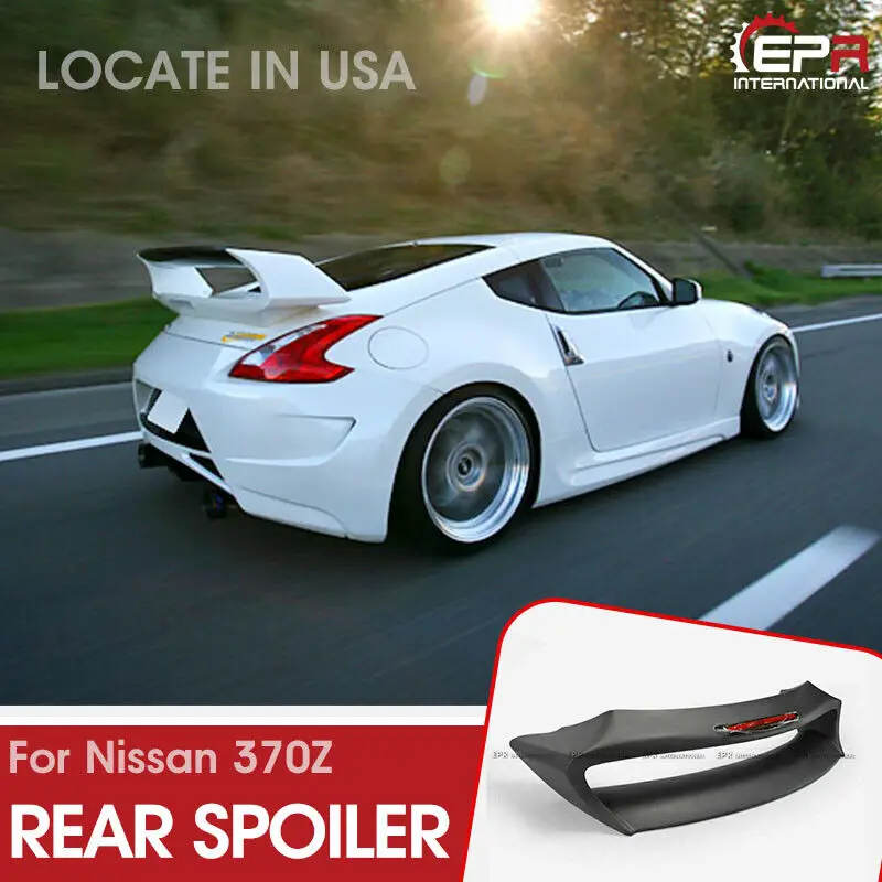 

(Поставляется из США) для 2009 + Nissan 370Z Z34 развлечение FRP волоконное неокрашенное заднее крыло спойлер Bodykit