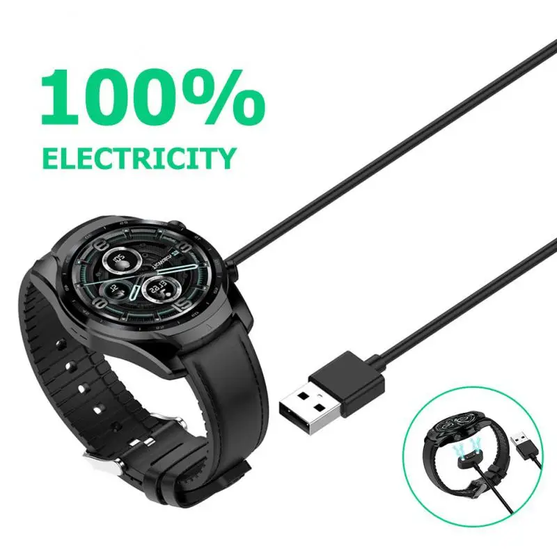 

USB Charging Cable Power Charger Adapter Dock Magnetic Stand For Ticwatch- ProX/pro3/pro3 LTE/ 3 Ultra GPS Smartwatch