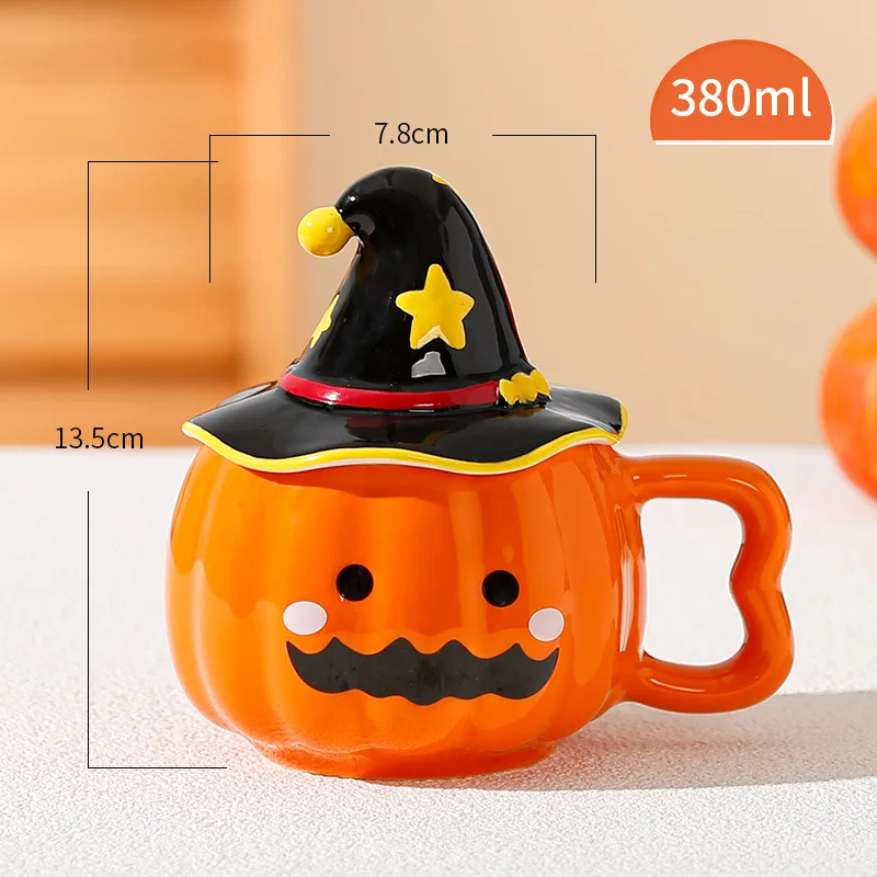 

Керамическая кружка-тыква