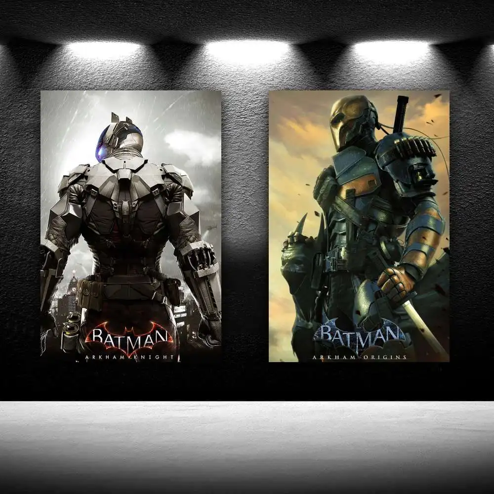 

Arkham Asylum Deathstroke Game Professional Merchandise Decorative HD Painting Canvas Wall Art Living Room Posters Bedroom