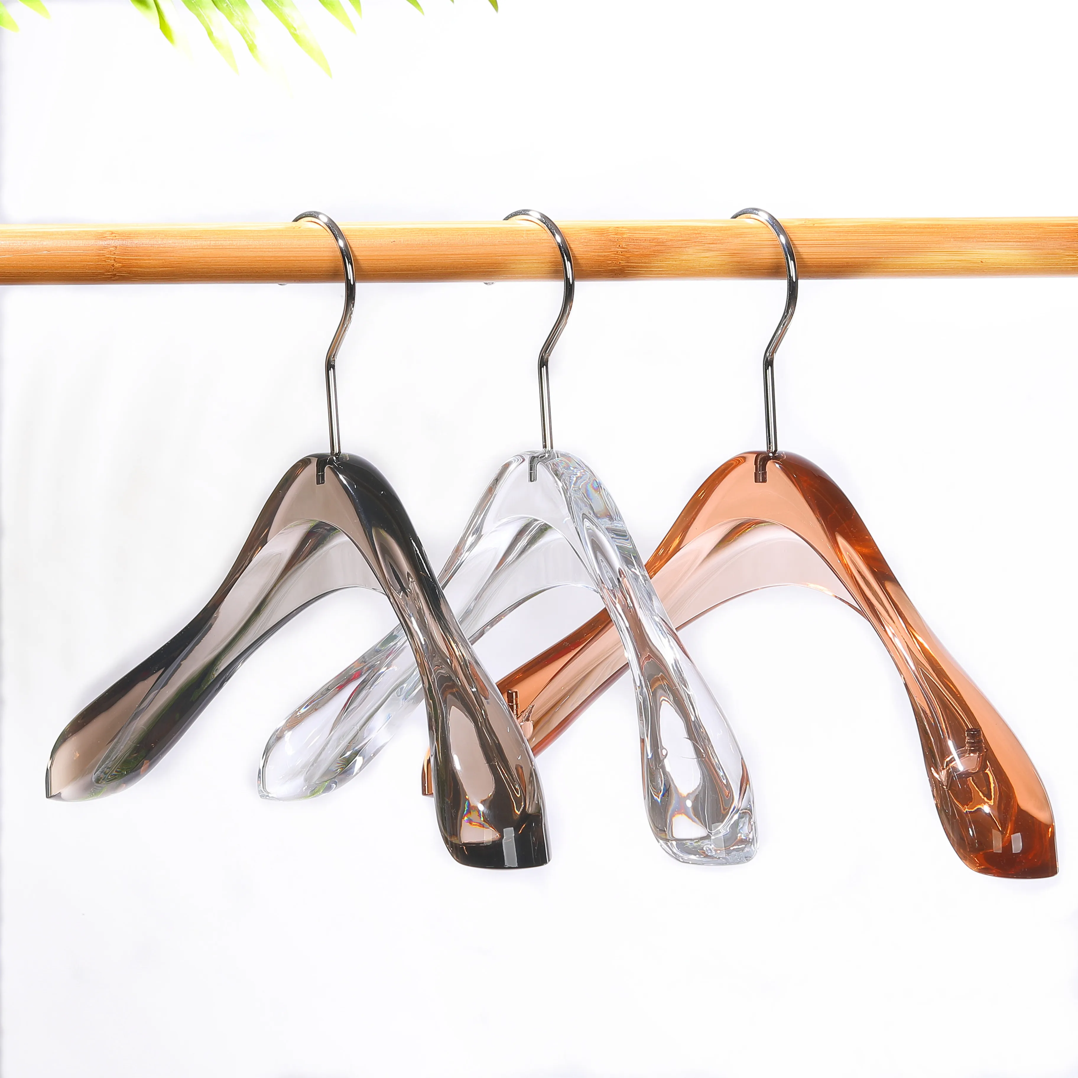 

Современная пластиковая акриловая вешалка для одежды, дизайн под заказ