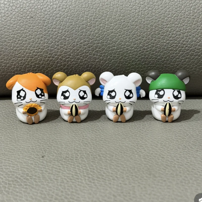 Фото Коллекционная фигурка-хамстер Bandai Namco Gashapon Hamtaro Vol 02 с семенами подсолнуха, настольное украшение №4