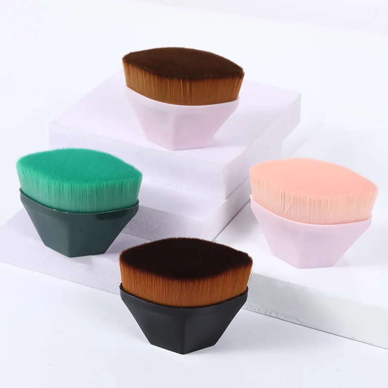 

1Pcs New Arrival Foundation Brush BB Cream Makeup Brushes Loose Powder Brush Flat Kit Pincel Maquiagem No. 55 Make up Brushes