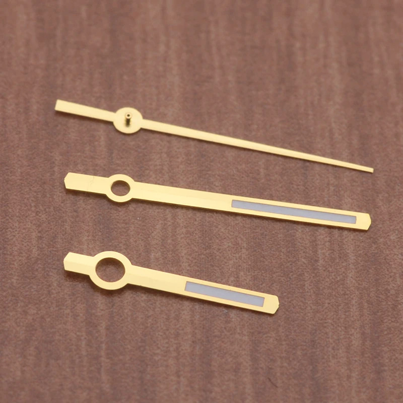 Green Luminous 8215 Watch Hands Fits Miyota 8205 8215 Movement Mingzhu DG 2813 Movement Men Silver Gold Watch Pointer