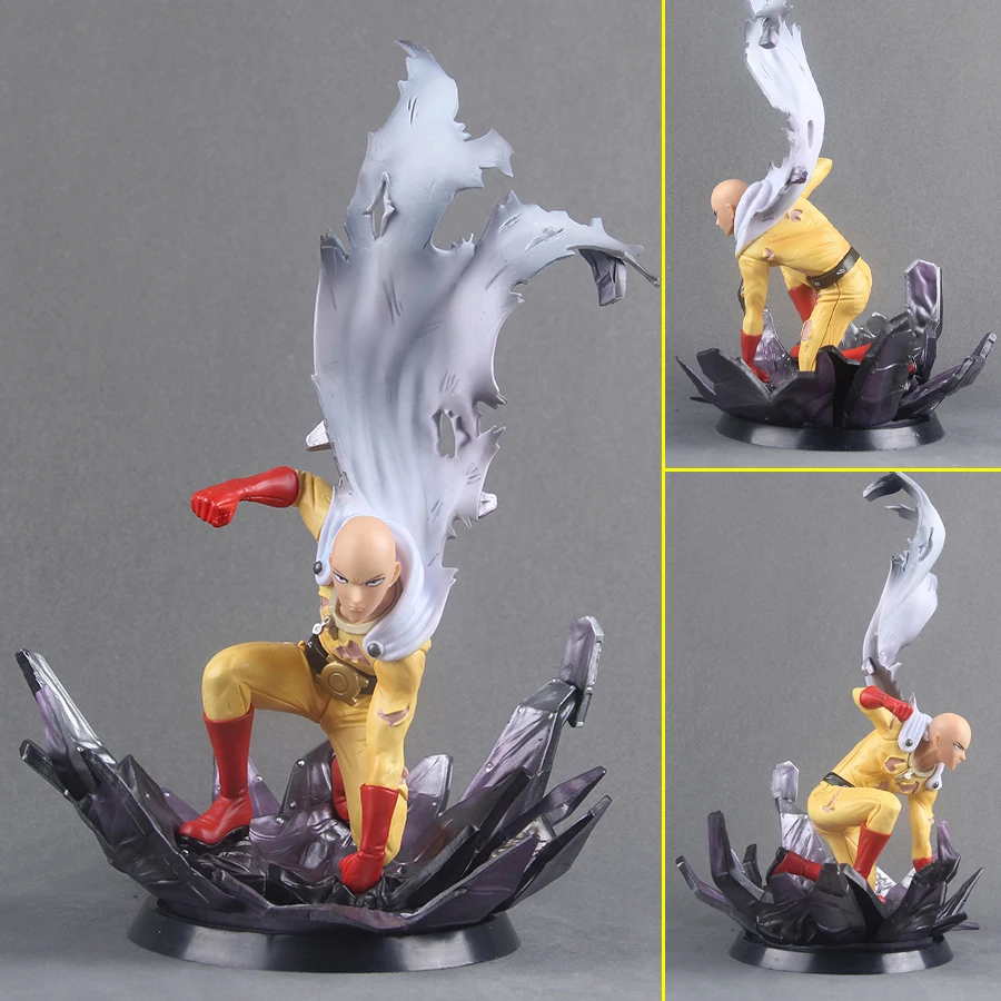 

Фигурка Аниме One Punch Man, 25 см, колени, битва, поврежденная сцена битвы, ПВХ Модель, экшн-фигурка, модель, кукла, коллекционная фигурка, подарок