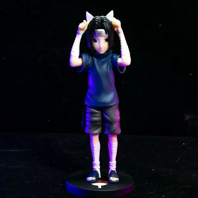 15cm Naruto Anime Figure Akatsuki Member Childhood Uchiha Itachi Action Figures PVC Model Doll Collection Cartoon Kids Toy Gift |