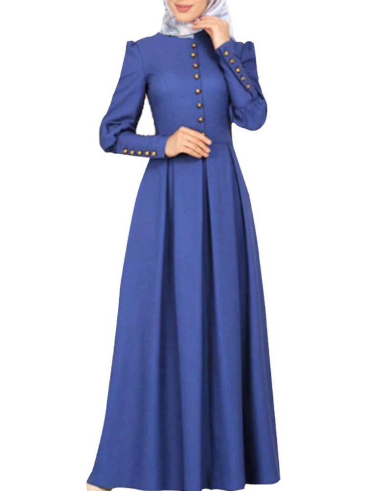 

S-2XL Women Moroccan Caftan Marocain Jelaba Long Dresses for Women Muslim Abaya Dress Dubai Dresses for Women Arab Tunics Woman