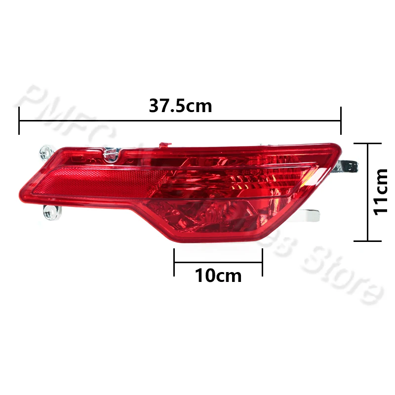 Задний бампер тормозной фонарь отражатель стоп-лампа фотолампа лампа для BMW X6 E71