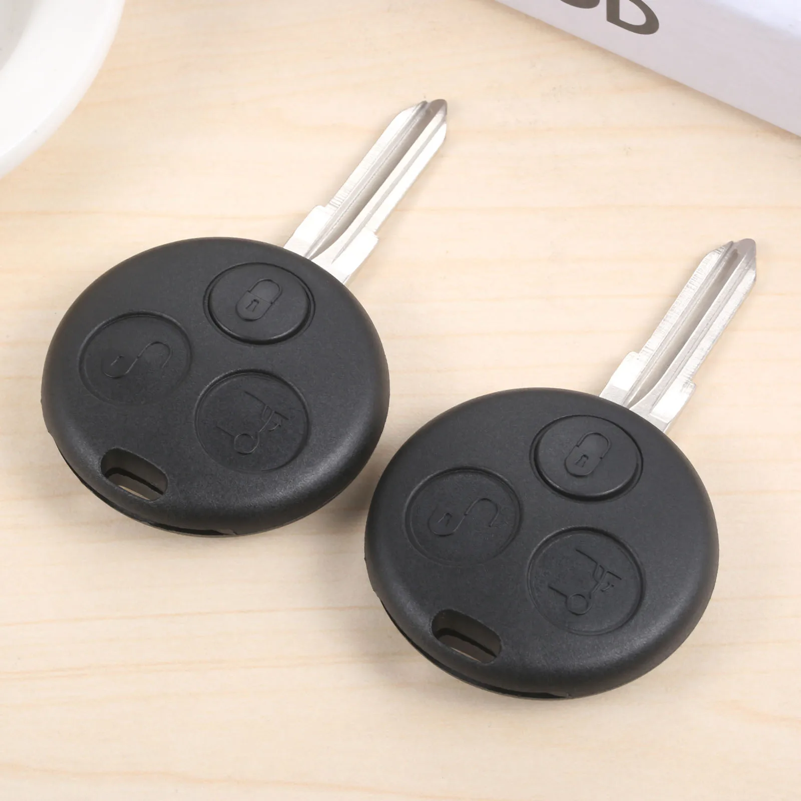 2 шт. Автомобильный Дистанционный ключ для города Smart Passion MB Fortwo 450 Forfour Roadster City Coupe