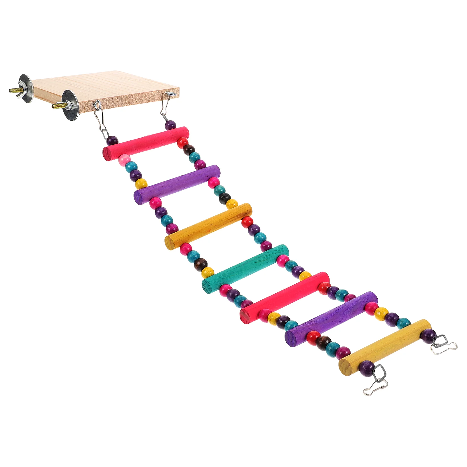 Лестница для птиц ступенька игрушка скалолазания волнистый попугайчик длинный