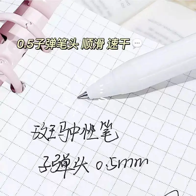 Фото Гелевая ручка The Quintessential Quintuplets Click Neutral Pen, 0,5 мм, милая, модная, персонализированная, с мультяшным дизайном, подарок на день рождения для друзей №5