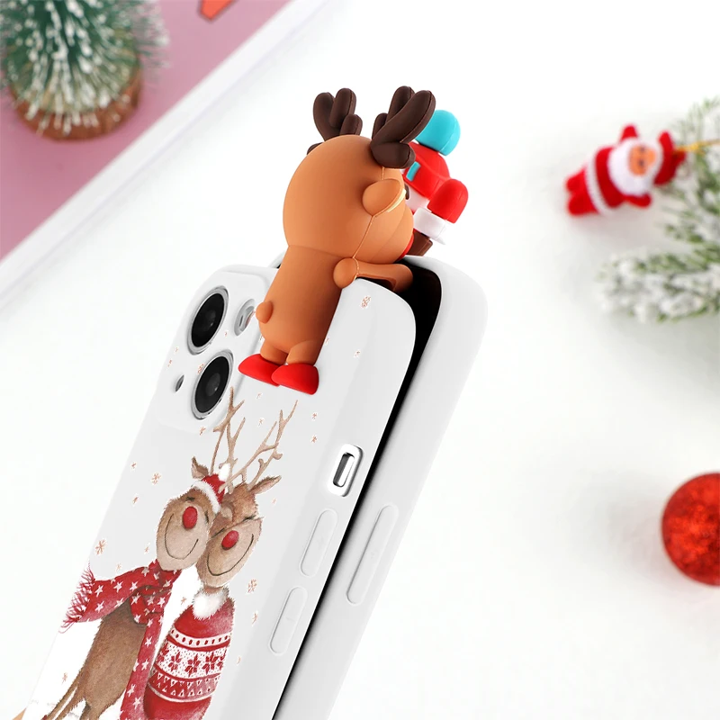 Фото Чехол с рождественской куклой для Huawei P30 P20 P40 Nova 5T Mate Honor X8 9X 8A 8X 10I 10 20 Lite E Pro 50 P Smart 2021 Y6 Y7 2019, чехлы №4
