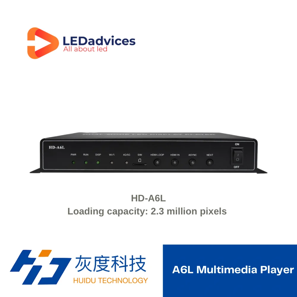 Huidu HD A6L светодиодный дисплей