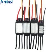 programmable esc 40a60a80a100a bidirectional water cooled brushless esc with heat sink for rc car boat underwater propeller