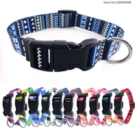 10 styles bohemian pet collars fashion printed adjustable cat kitten puppy collar national style neckband for medium large dog
