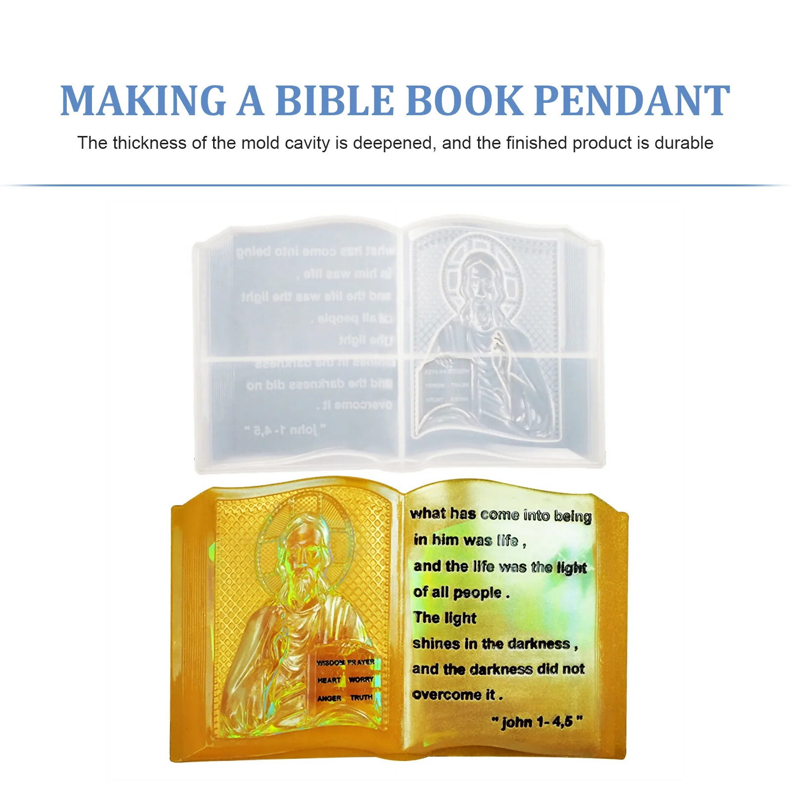 Epoxy Mold Crafts Making Supplies Silicone DIY Manual Chocolate Non Stick Mould Silica Gel Non-stick Jewelry Resin Molds