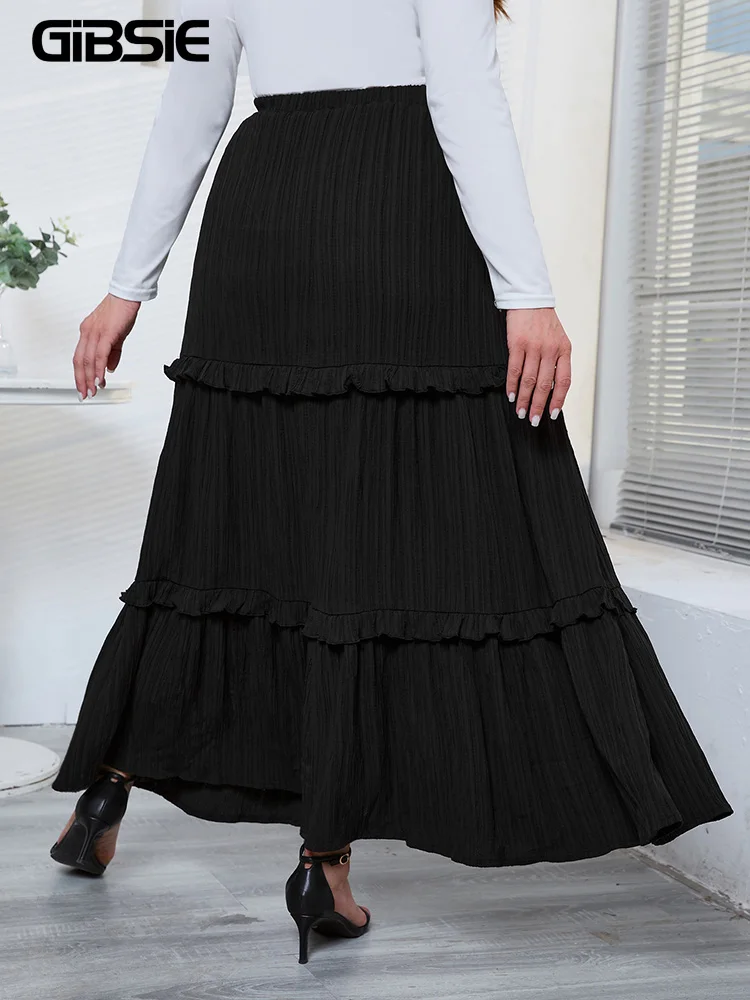 Рисунок 2 - Юбка-макси Женская трапециевидная с узлом спереди