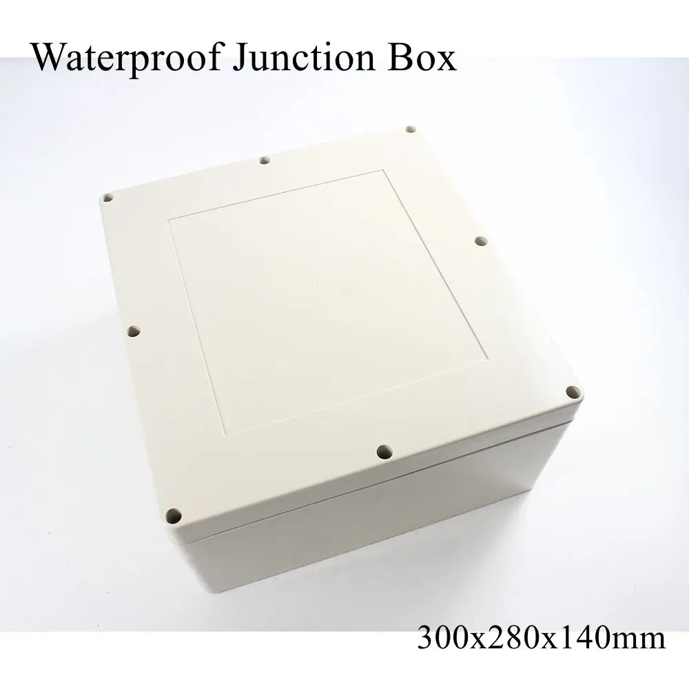

Распределительная коробка 300x280x140 мм, IP65, водонепроницаемый пластиковый корпус из АБС-пластика, чехол для инструмента, наружное подключение ...