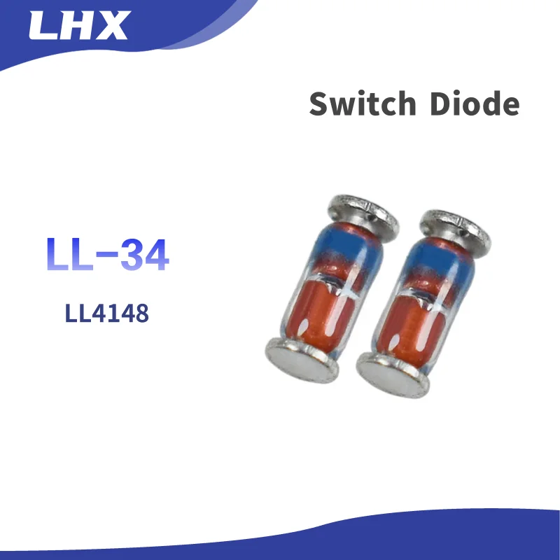 

100PCS/LOT LL4148 LL-34 High-Speed SMD Switch Diode Spot sales