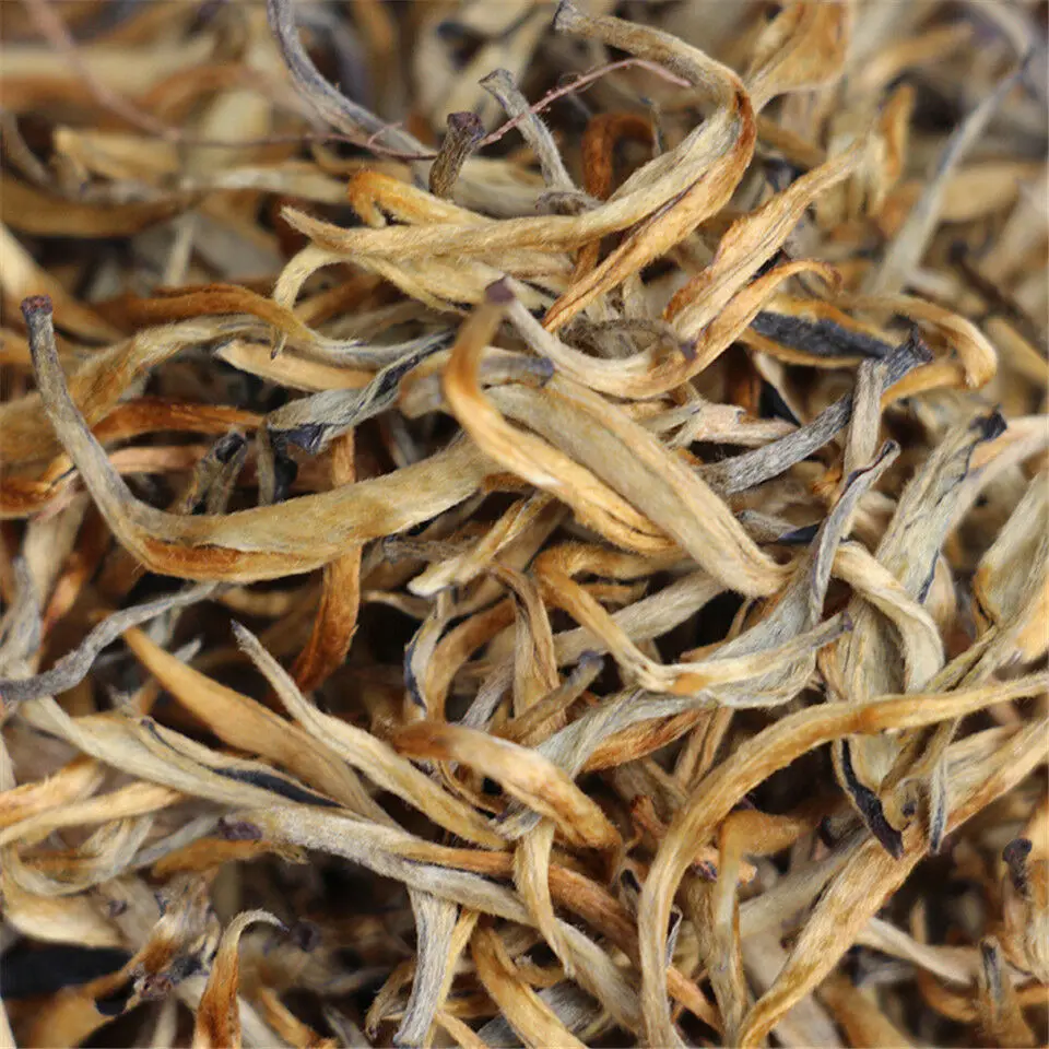 

2021 Nonpareil Fengqing Dian Hong Golden Buds Yunnan Black Dianhong