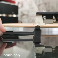 stylus brush turntable for vinyl player record anti static cleaner dust remover brush record player cleaning kit w8g3