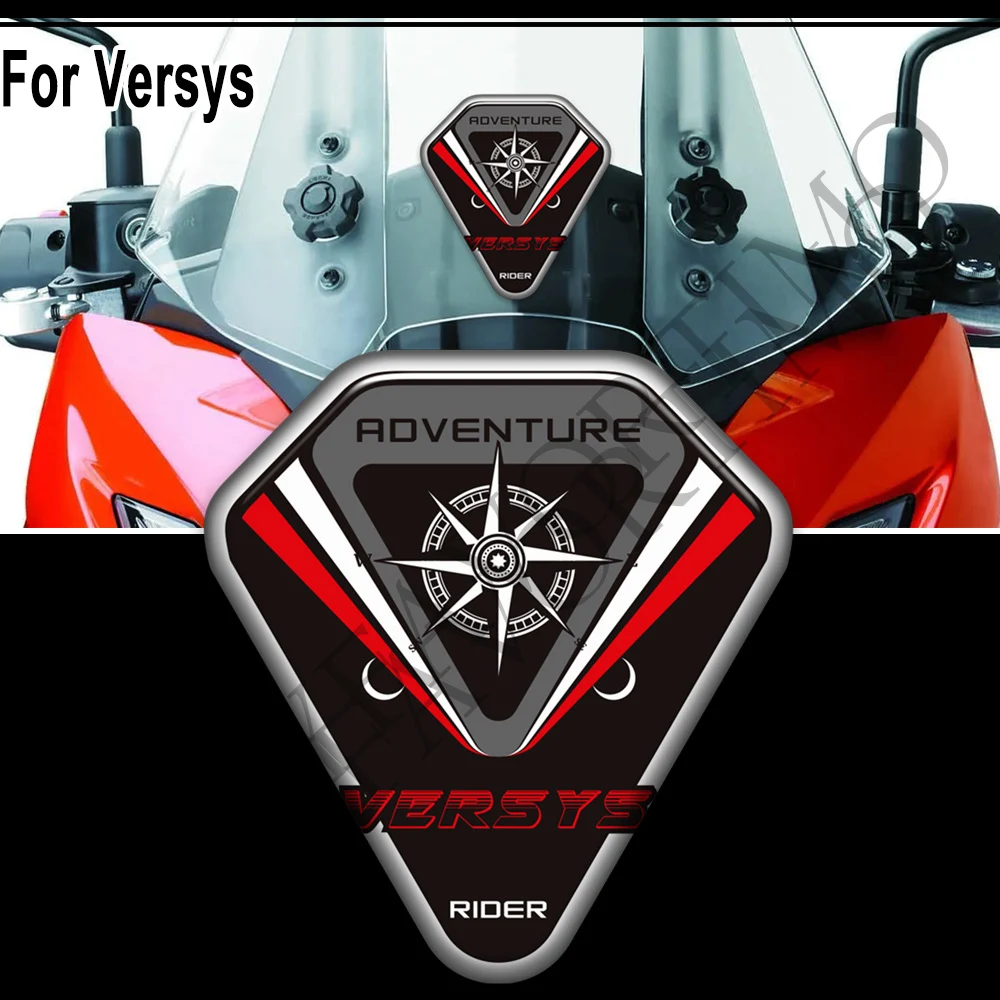 Наклейки на бак для Kawasaki VERSYS-X 250 VERSYS 300-X 400 650 1000 чемодан газ топливо масло комплект