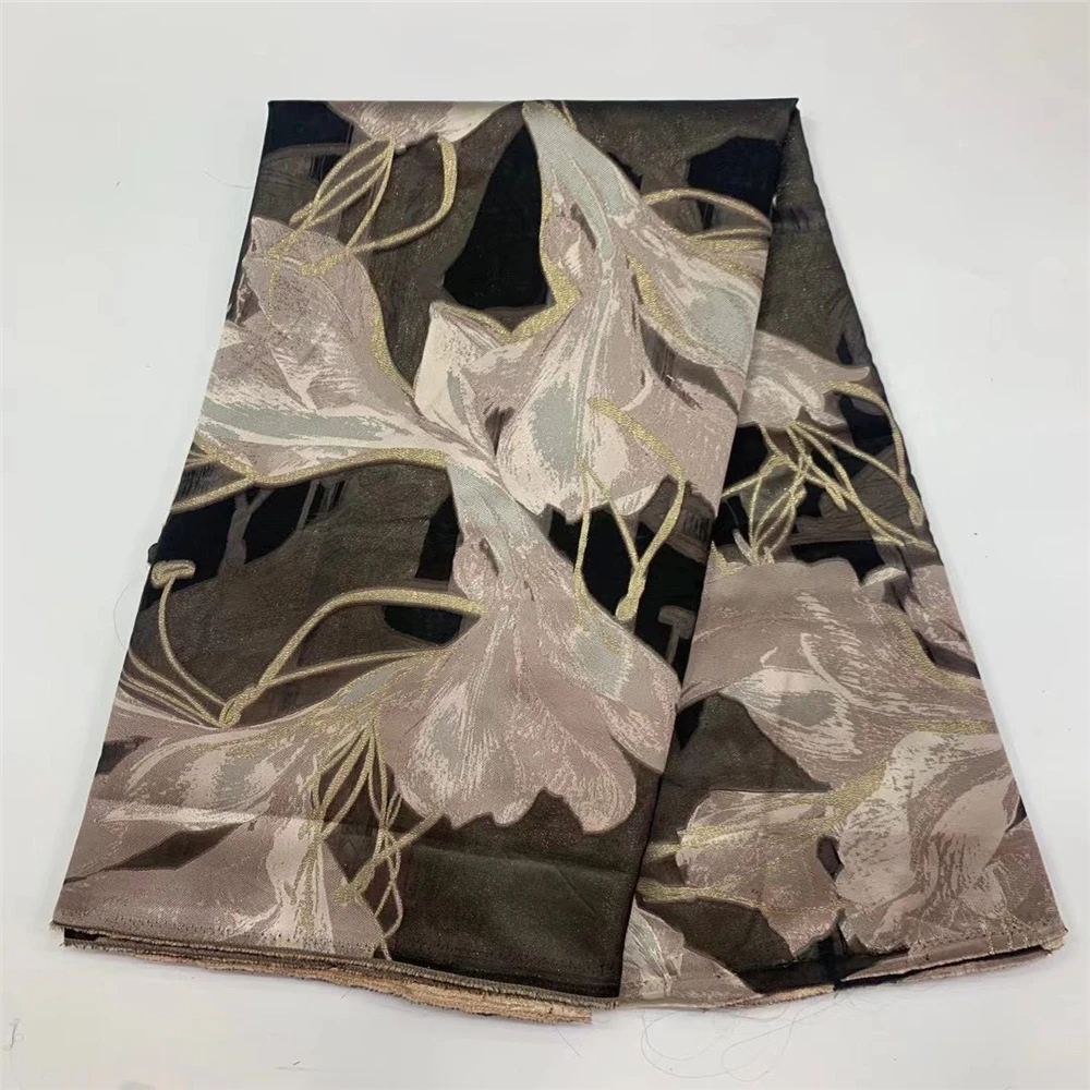 Новейший модный дизайн кружево желтого цвета из органзы низкая цена оптовая 5