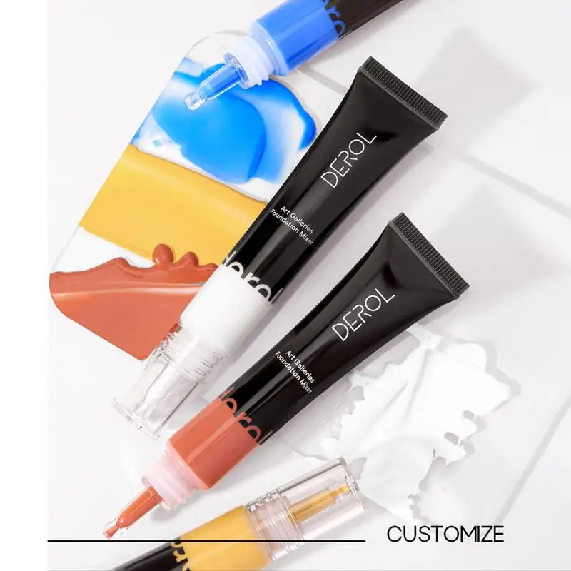 

White Foundation Color Match Foundation Color Corrector Makeup For Customizing Foundation Shades Blue Mixing Pigment For Skin