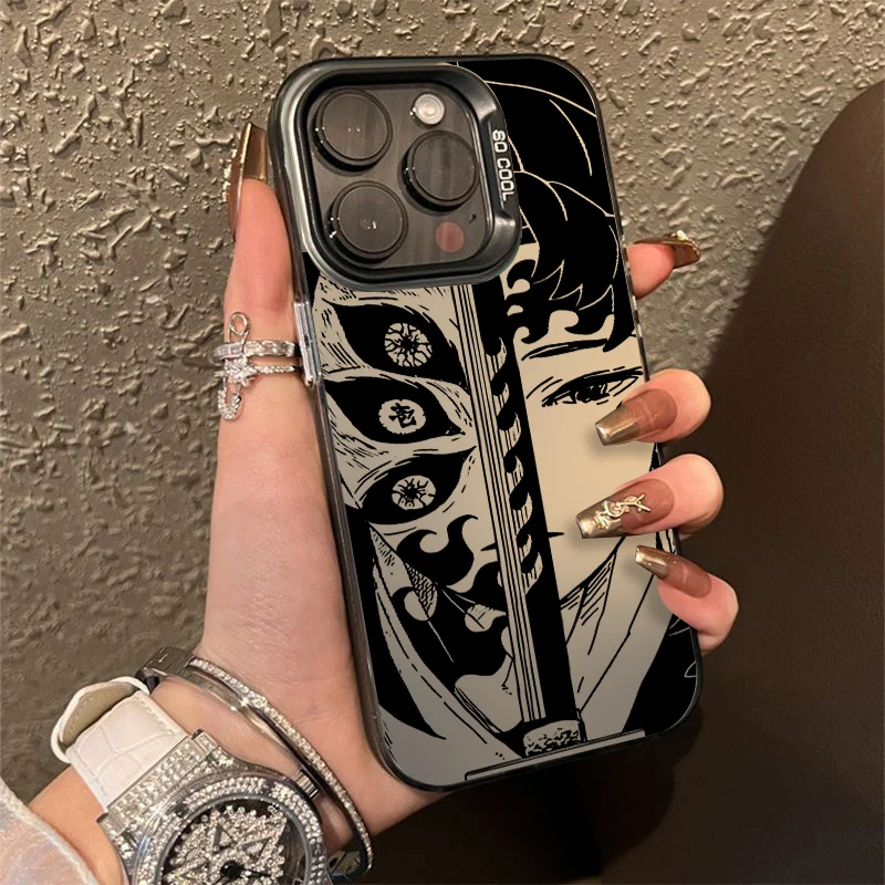 Фото Demons Slayers Kimetsus Phone Case for Xiaomi Redmi Note 7 8 9 9S 10 11 12 13 Pro Plus 4G 5G Anti Fall Matte Back Cover №3