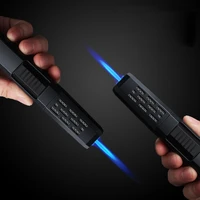 2022 new torch gun lighter jet gas inflatable windproof metal cigarette cigar lighter honest butane kitchen bbq igniter gadgets
