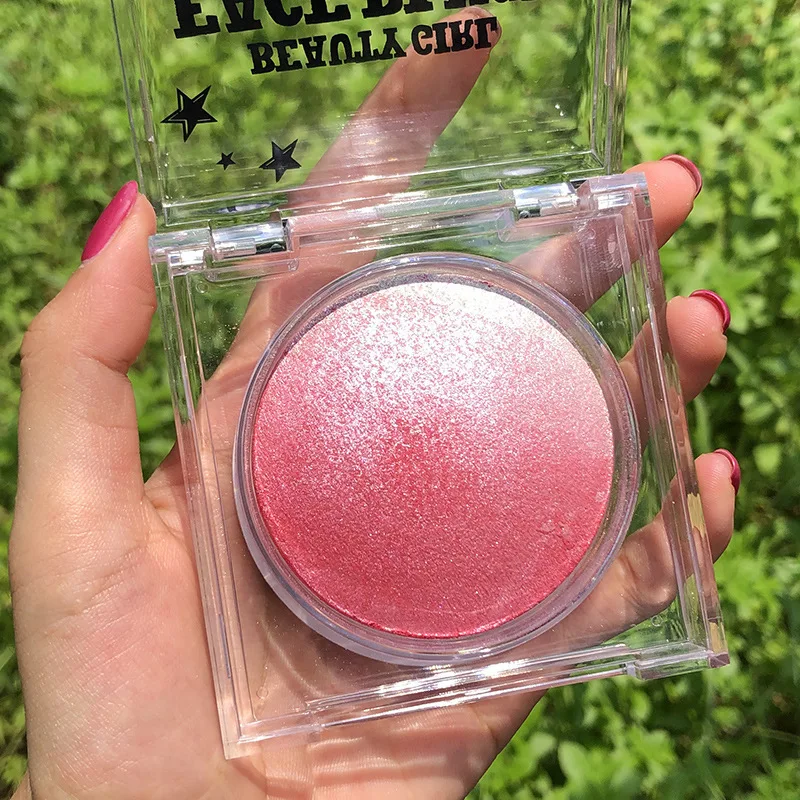 

Face Blusher Powder Rouge Makeup Cheek Minerals Palettes Blusher Brush Palette Cream Natural Blush